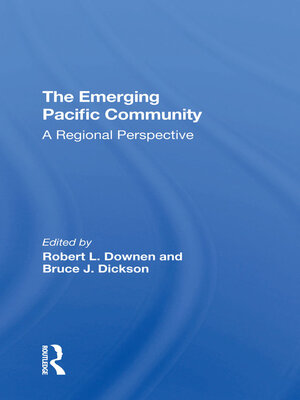 cover image of The Emerging Pacific Community